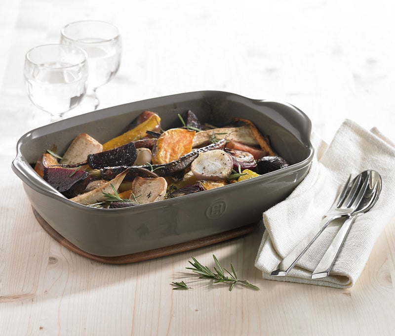 Emile Henry France Ovenware Ultime Rectangular Baking Dish, 11.4 x 7.5, Burgundy,349650 - Image 4